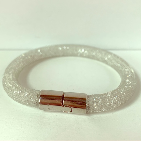 Swarovski Clear Stardust Mesh Bracelet Swarovski Clear Stardust Mesh Bracelet